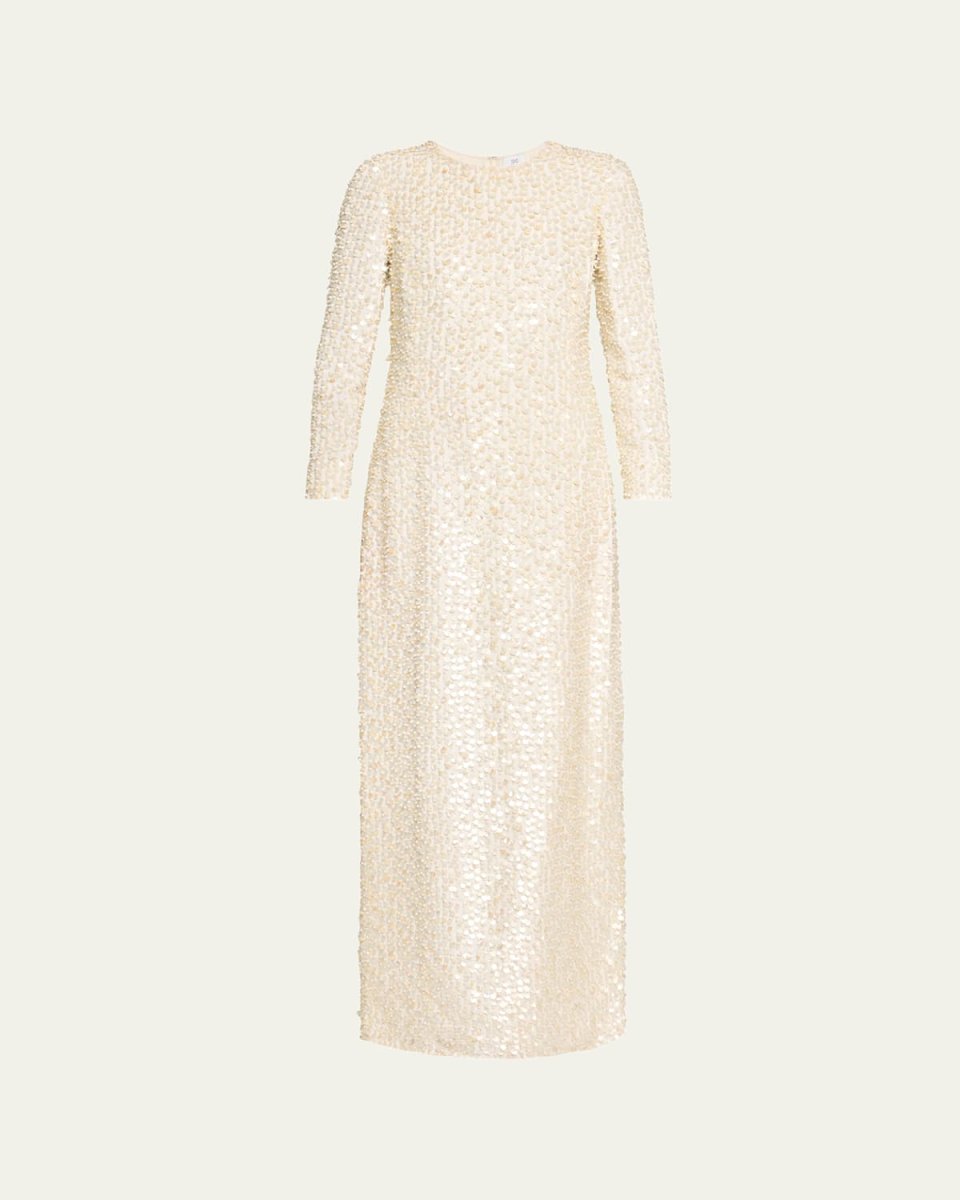 Jamis Pearl Long Sleeve Gown